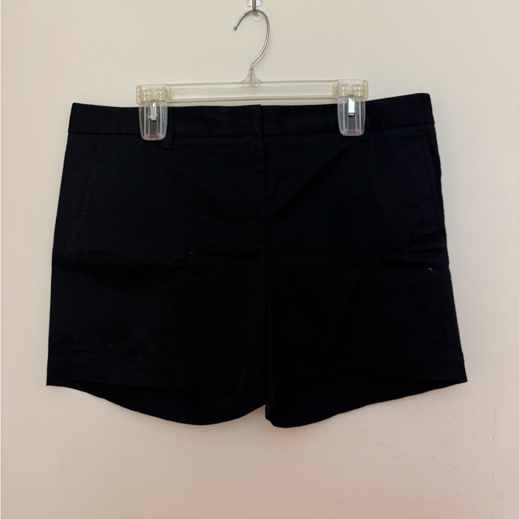 Lord & Taylor Black Bermuda Shorts Tailored Fit